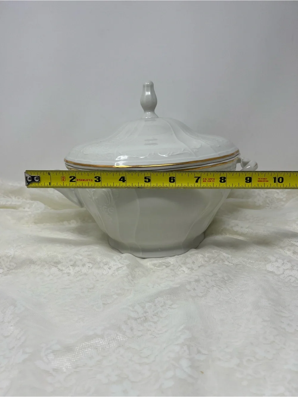 Vintage BernadotteTureen with Gold Trim